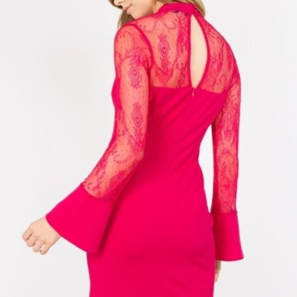 Fuchsia MINI DRESS - Picture 4 of 4